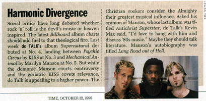 TIME Magazine - OCTOBER 1998